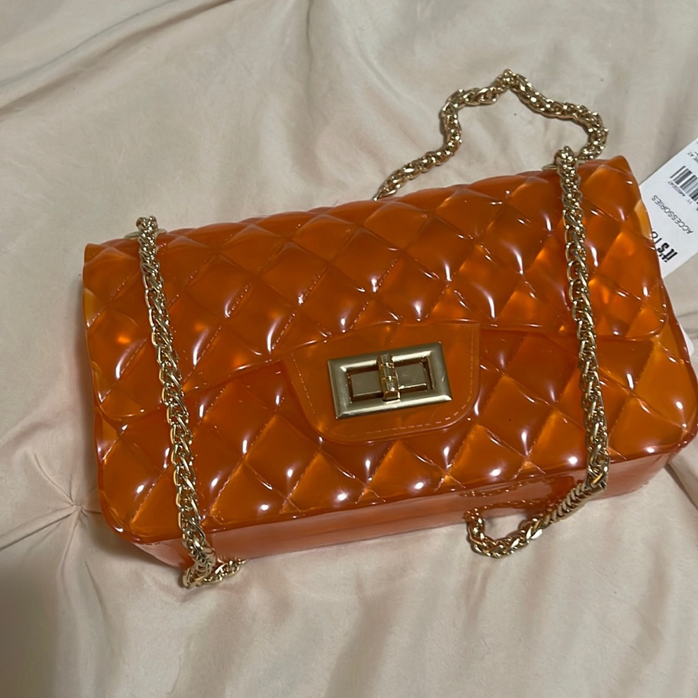 Orange purse